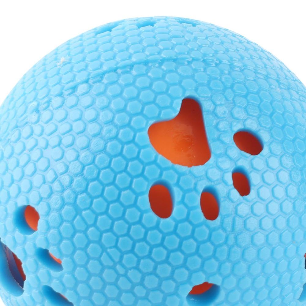 Washable Treat Dispensing Ball TPR Rubber Dog Molar Toy Safe Dog Chew Ball Interactive Play