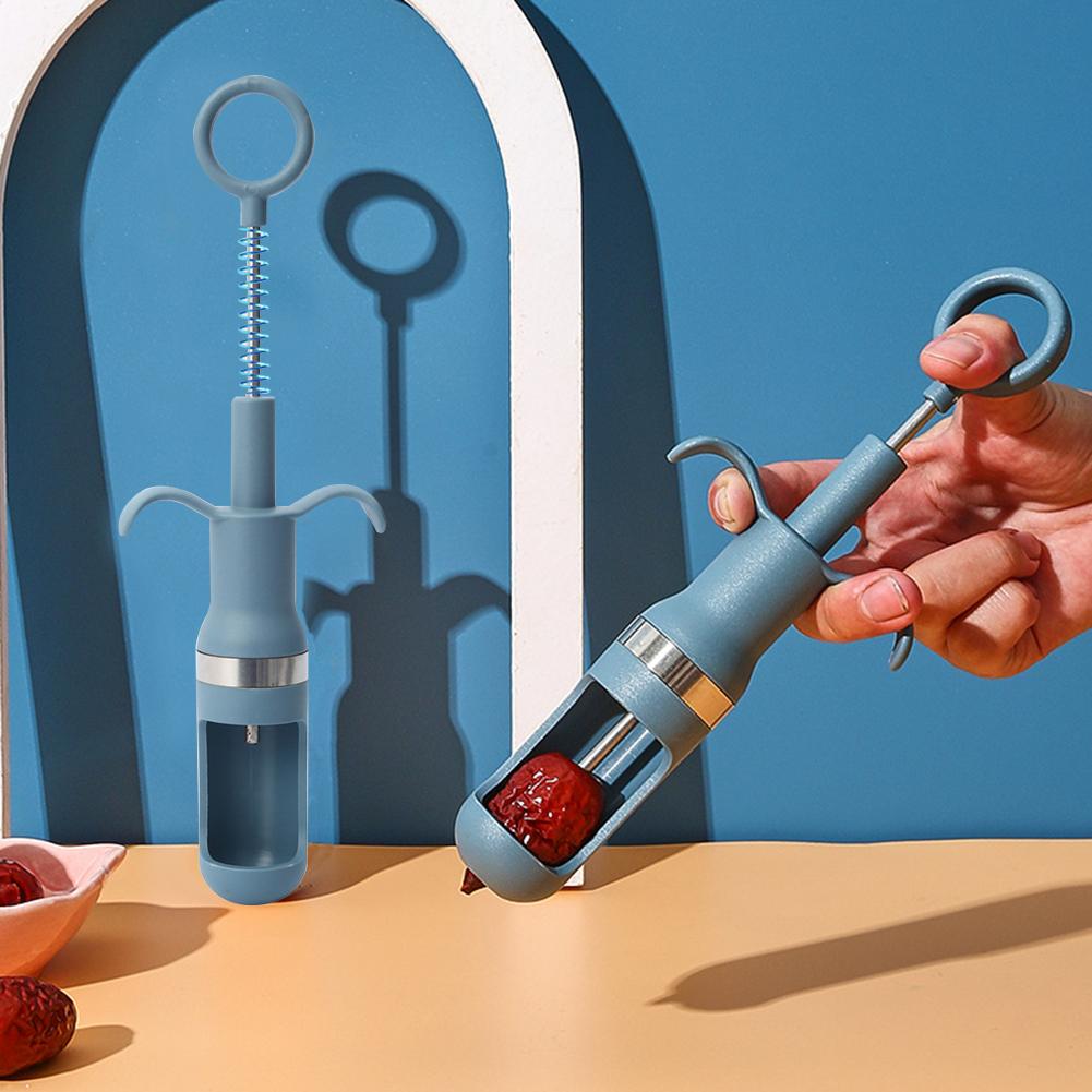 Kirsch-Olivenentkerner Multifunktionales Fruchtsteinentferner-Werkzeug Kirschkernentferner Entsteiner Steinwerkzeug