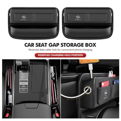Car Seat Gap Storage Box Convenient Auto Seat Side Pocket For Insignia Corsa Zafira Mokka Grandland Antara Ampera
