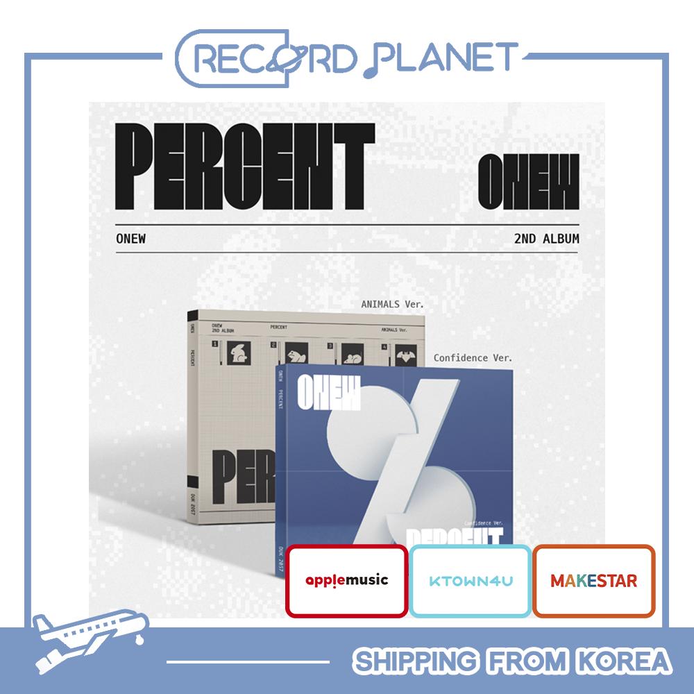 

ONEW - [ПРОЦЕНТ] (Digipack Ver.) [POB] SET (MakeStar)