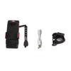 Usb Rechargeable Bike Headlight Waterproof Cycling Light Bike Horn And Power Bank Frontlight For Outdoor Cycling