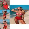 Stylish Women's One Piece Beach Swimsuit Swimwear Bathing Monokini Padded Bikini Flower For Effortless Summer Elegance