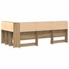 Storage Headboard Artisan Oak 90 cm Wood Based Material