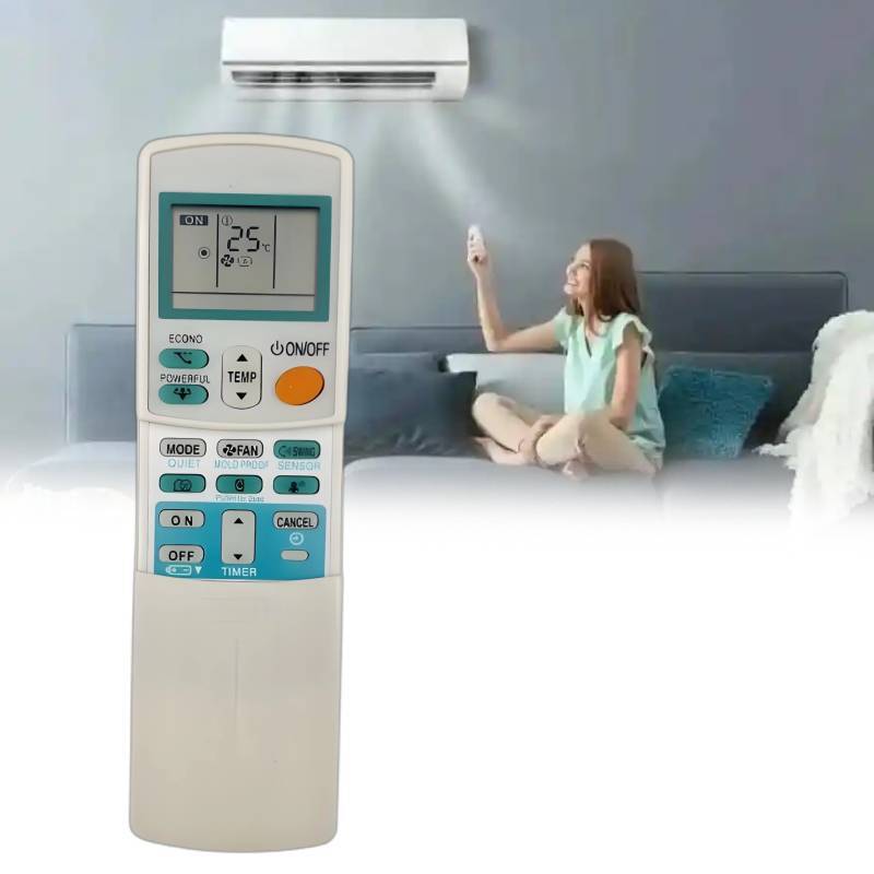 Air Conditioner Remote Control With Long Transmission Range For Easy Operation