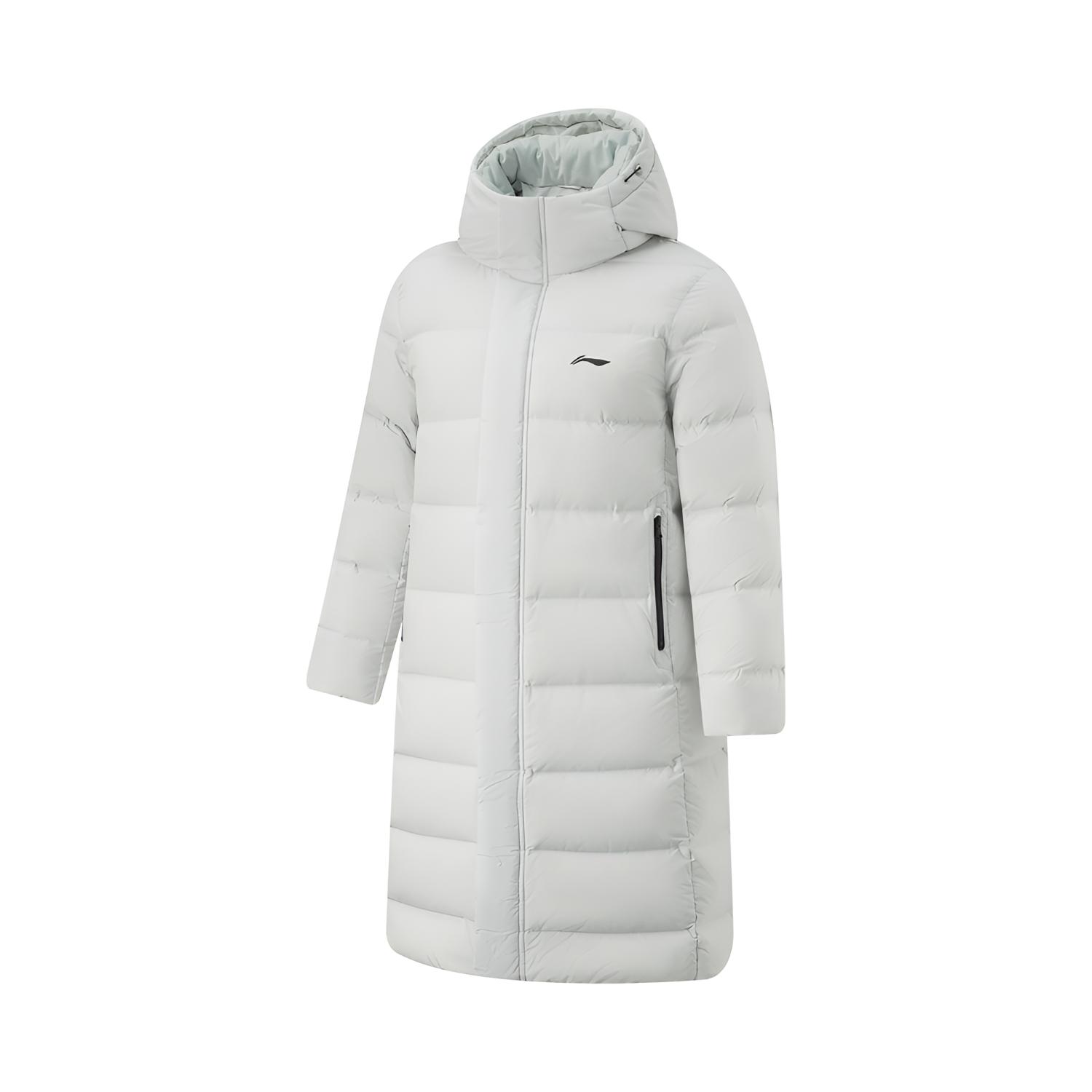 Li Ning Down Jackets Unisex White Hooded Thickened Other AYMU569-4 3XL