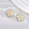 Zircon Flower High-End Brooch Women'S High-End Brooch Design Sense Niche Pin Women'S Luxury Temperament Exquisite Accessories
