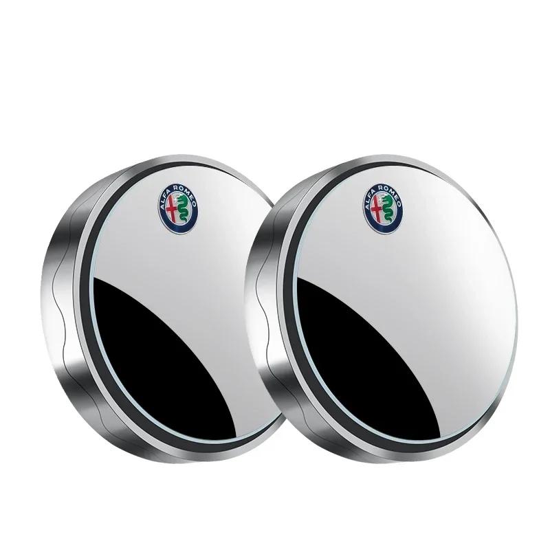 Naklejki Samochodowe Dla Alfa Romeo 2 Szt. Pomocnicze Lusterko Wsteczne Samochodu Szerokokątne 360° Regulowane Dla Alfa Romeo Giulietta GT 159 147 15
