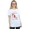 Disney Womens/Ladies Beauty And The Beast Girl in The Castle Cotton Boyfriend T-Shirt