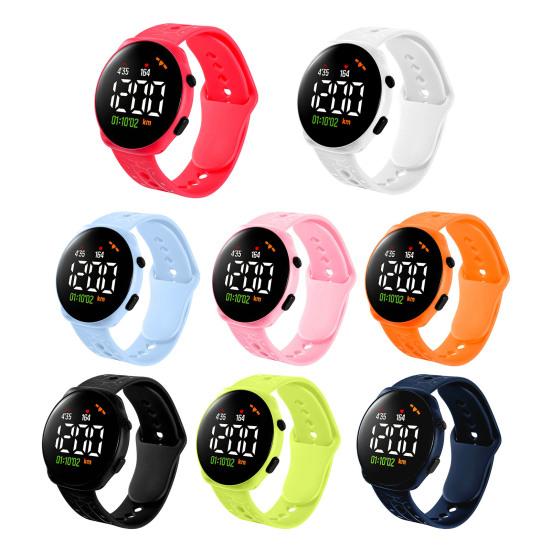 Yousheng Digital Watch 30m Waterproof Fashion Accessories LED Large Screen Luminous Sports LED Electronic Watch for Daily Wear