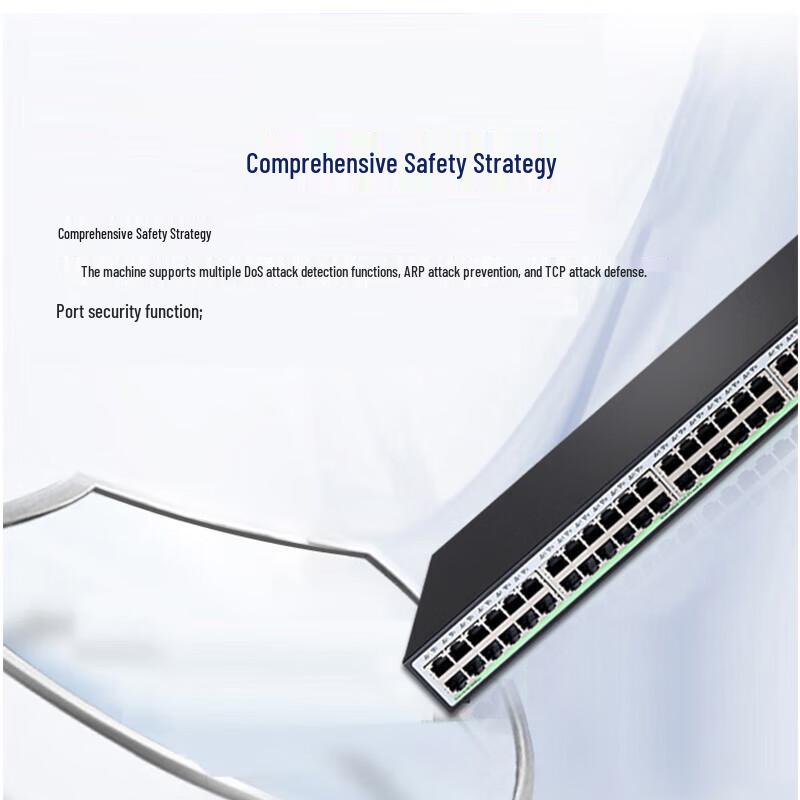 H3C S1850V3-10P-HPWR-EI Fully Managed PoE Gigabit Network Switch