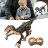Children's Simulation Rechargeable Remote Control Spraying Dinosaur Toy Intelligent 2.4g Sound And Light Follows Light