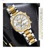 CURREN 8490 Men's Square Multifunctional Waterproof Wristwatch with Calendar Feature