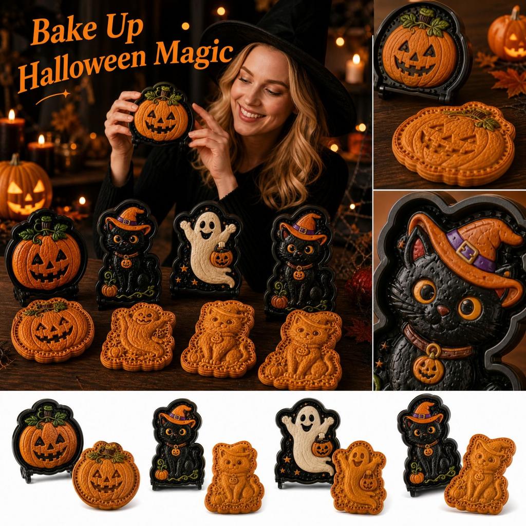 Halloween Pie Set for Baking and Quiches