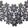 Wateroplosbare kanten kraag polyester zijde borduursel corsage driedimensionaal hol borduursel valse kraag DIY kant accessoires
