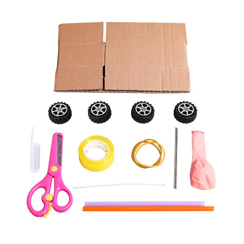 4th Grade First Semester Science Experiment Kit with Textbook & Small Car Project