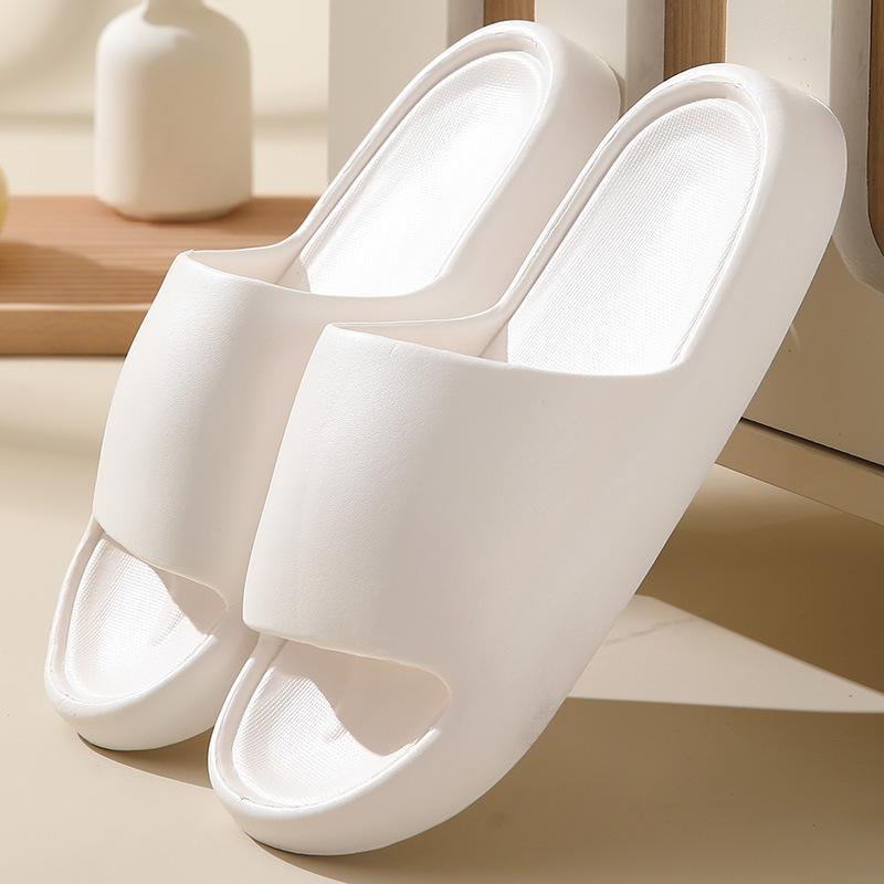 Slippers women's summer home non-slip bathroom bath couple thick bottom home men's cool slippers summer wear