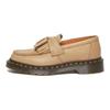 Dr. Mocassins Slip-On de Couro Martens Bico Redondo Mulher Mocassins Marrom 31245439