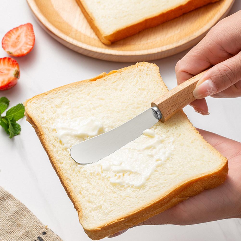 Butter Spreaders Handheld Butter Scrapers Multi-function Cream Scrapers Tools Stainless Steel Bread Jam Knife Butter Scraper