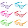 Vibrant 6/12Pcs Multi-Colored Louver Glasses Toys Children'S Boys And Girls Birthday Party Gifts Neon Sunglasses Makeup Party Photos Props