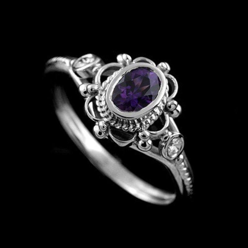 New Engagement Proposal Ring Ruby Thai CopperGemstone Rings for Women Anniversary Wedding & Party Gifts
