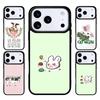 VEGANE ZITATE Hase LIEBE GEMÜSE Handyhülle Für iPhone 17 Air 16 15 14 13 12 11 Pro Max Plus