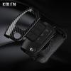 Abs Carbon Fiber Style Auto Key Fob Cover Case Fit For Ford Fiesta Focus 2 C-Max Ecosport S-Max Fusion Mondeo Protected Key Ring Remote Bag