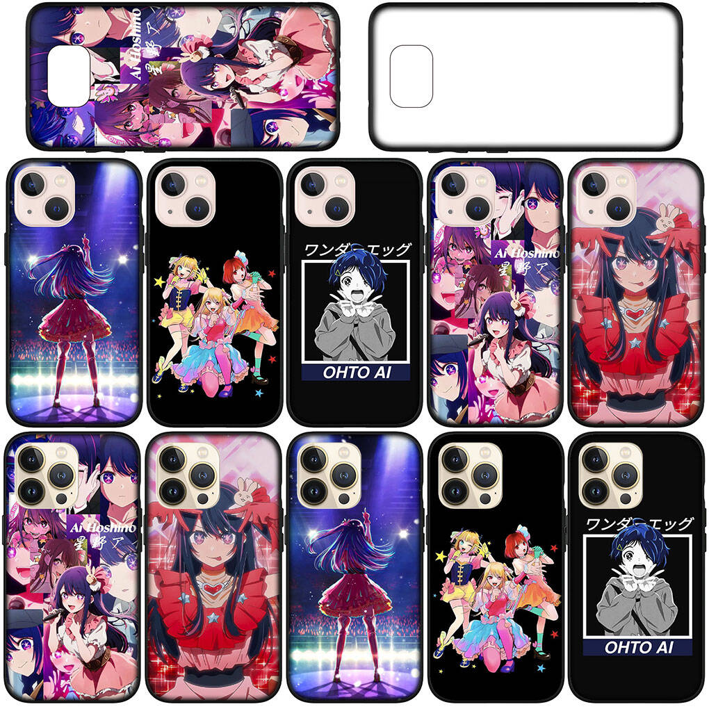 Pro Samsung Galaxy S25 S24 S23 iPhone 17 16 15 Xiaomi Redmi Note 14 13 12 11 Plus Pro Max XR A37 A57 Pouzdro na telefon Oshi no Ko Anime OPPO Huawei Kryt