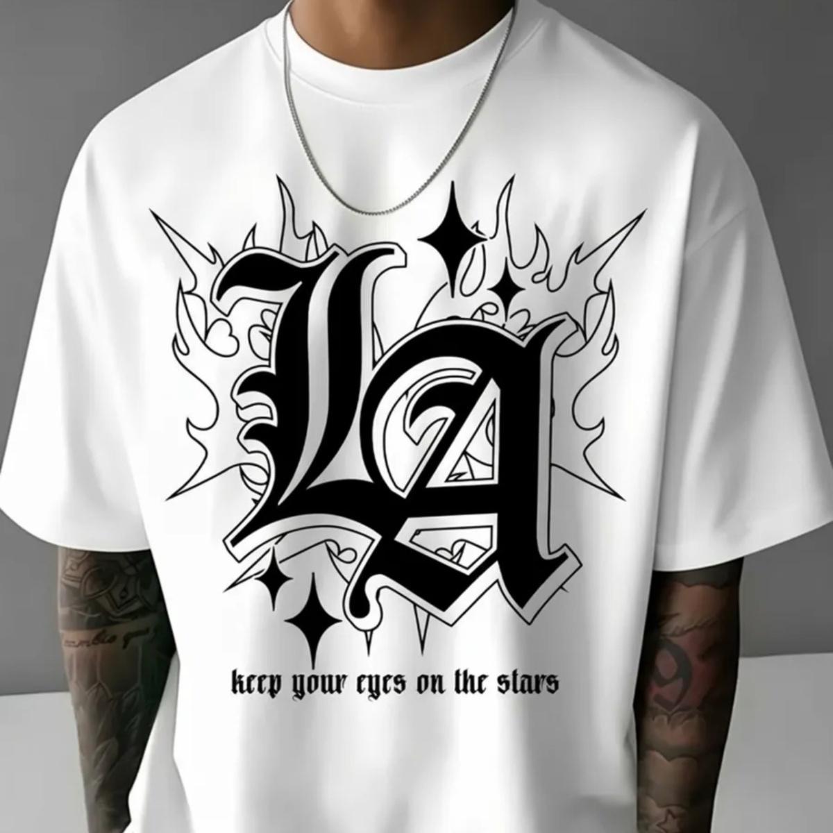 Bestselling Printed Americanstyle Mens and Womens Pure Cotton Personalized Tshirt with Outerwear Tshirt S