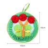Rabbit Hay Dispensing Snuffle Toy Stuffed Chew Toys for Hamster Teething Soft Cute Bunny Blanket for Small Medium Rabbit