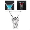 Octopus Cocktail Glass,Transparent Martini Glass Cup Juice for Kitchen Counter Party Wedding