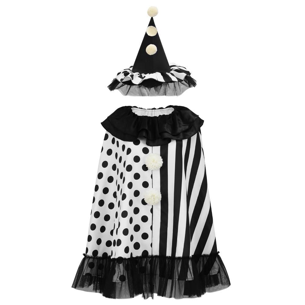 Witch Clown Costume Cloak For Halloween Stage Shows And Cosplay Events In Unisex Design