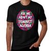 My Feminist Agenda Tshirt Work Style Casual Tshirt