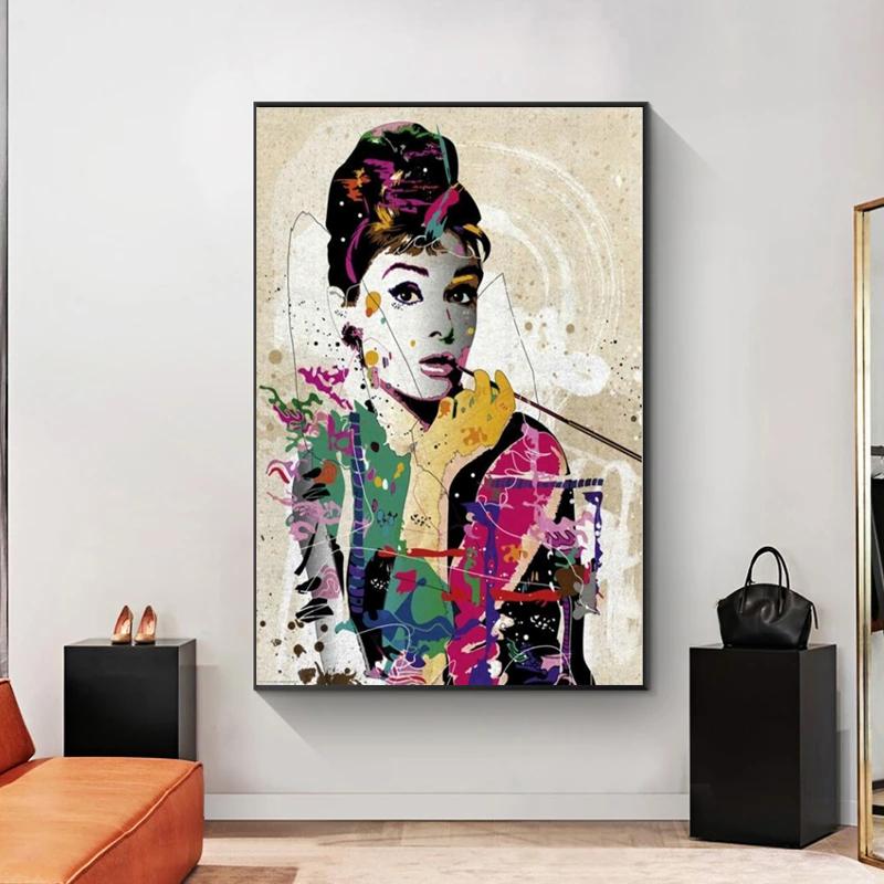 Romantische Paar Leinwand 70x100cm - Wandbild Wohnzimmer Deko