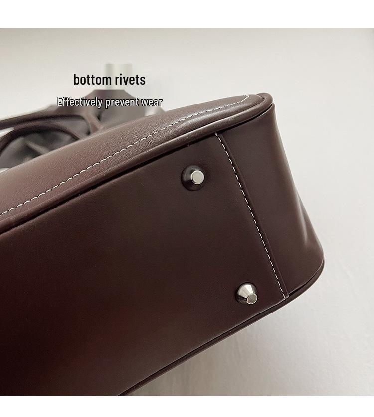 Versatile Large-Capacity Women's Tote Bag - Autumn/Winter Shoulder Handbag & Laptop Bag