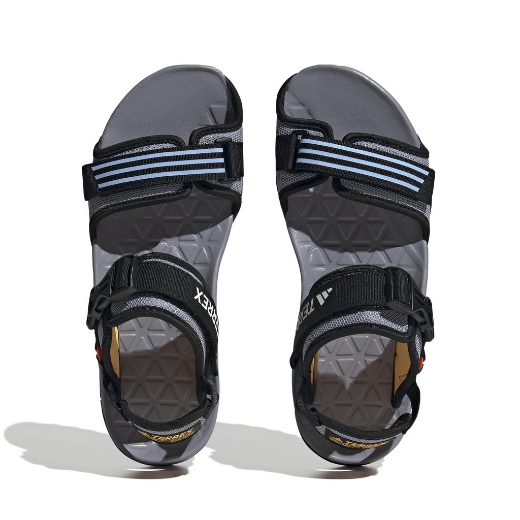 Adidas Terrex Cyplex Ultra DLX Outdoor Blue Gold Size cm Sandals, LTG08, Dawn/Blue Dawn/Solar (HP8652), 28.5