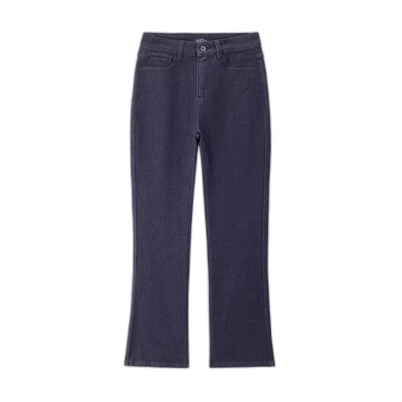 

Женские джинсы деним буткат с высокой посадкой и эффектом похудения 27