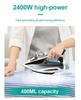 European High-Power Steam Iron with Ceramic Soleplate and Automatic Power-Off
