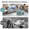 Portable Cat Cooling House for Summer, Self-made Cat Nest for Cooling, Ice Cave for Dog Sleeping, Pet Ice House