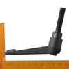 2pcs Zinc Alloy Clamping Lever Black 7-shaped Rotating Handle  Worker