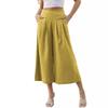 Female Summer Pants for Women Cotton Linen Plus Size Wide Leg Pants Solid Elegant Loose OL Young Fashion Daily Elastic Pant