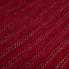 Wohnzimmerteppich reversibel rot 120x170