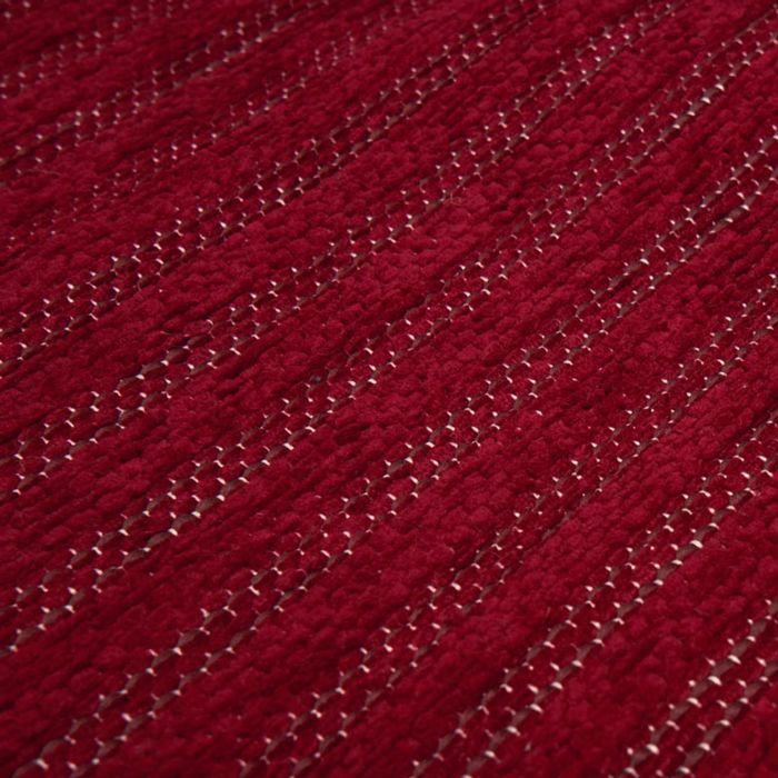 Tapis salon réversible rouge 120x170