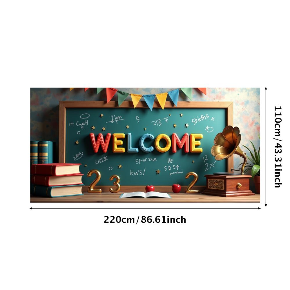 Customizable   Welcome Banner   Event Sign   School Decor   for  Reception Teachers’ Day Campus