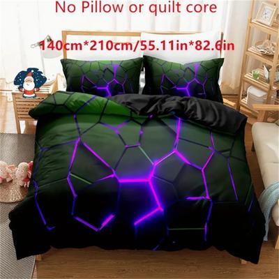 2/3pcs Duvet Cover Set 3D Digital Printing Down Duvet Cover Pillowcase Home Bedding Duvet Cover For Bedroom Guest Room
