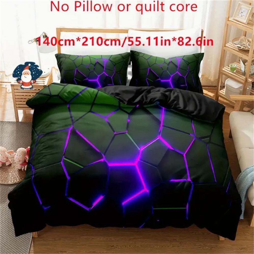 2/3pcs Duvet Cover Set, 3D Digital Printing, Down Duvet Cover, Pillowcase, Home Bedding Duvet Cover For Bedroom, Guest Room