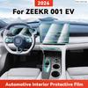 TPU For ZEEKR 001 EV 2026 Transparent Protective Film Car Interior Central Control Navigation Panel Accessories Sticker