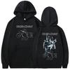 Rock Band Tokio Hotel Arena Tour 2026 Męska Bluza z Kapturem Vintage Długi Rękaw Modna Bluza Męska Hip Hop Pulower z Kapturem Streetwear77