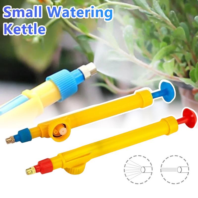 Randomly Select One Blue Red Manual High Pressure Air Pump Manual Sprayer Adjustable Drink Bottle Spray Head Nozzle Garden