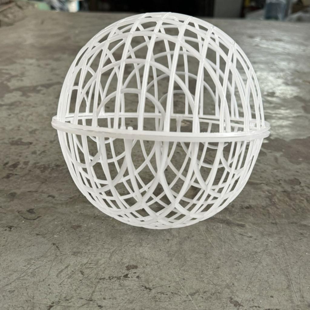 Rotatable Chicken Cage Chicken Balls Cage Rolling Mobile Poultry Enclosure Round for Chick Rabbits Birds