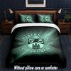 Hibernian FC Design Bed Bedding Set 1 Duvet Cover + 2 Pillowcases Soft Breathable Household Bed Linens